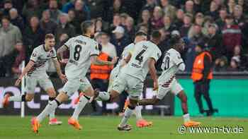 Schon wieder ein spätes Tor: Bayer Leverkusen rettet Superserie und zieht ins EL-Halbfinale ein