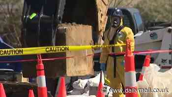 More barrels of toxic waste are found buried in New York 'cancer hotspot' - and locals claim chemicals dumped by North Grumman have been poisoning them since the 1950s