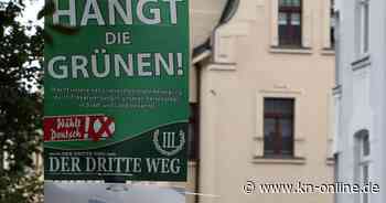 „Hängt die Grünen“-Plakate: Weiter ein Fall für die Justiz