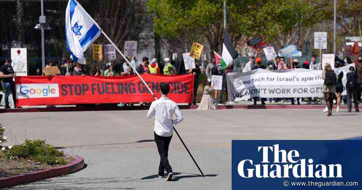 Google fires 28 staff after protest against firm’s contract with Israeli government