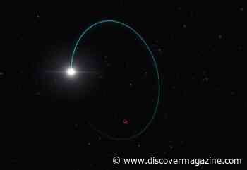 The Biggest Black Hole in the Milky Way Is 2,000 Light Years Away from Earth