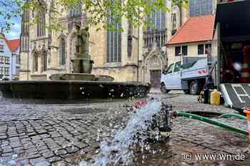 Elektroschaden am Lambertibrunnen festgestellt