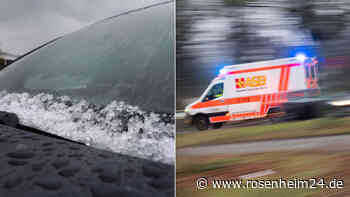Blitzeinschlag, Unfälle, Verletzte: Erneut fegt heftiges Unwetter über Süddeutschland