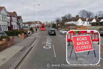 Cranbrook Road A123, Gants Hill crash: Road closed both ways