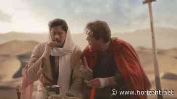 Dune-Persiflage: Für Kaufland-Chips sucht Crispy Rob das Spice auf dem Wüstenplaneten