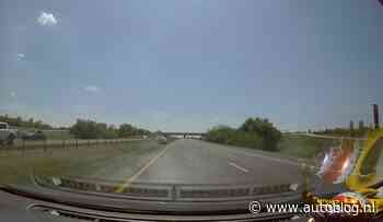 Video: in slaap vallen achter stuur is nooit een goed idee