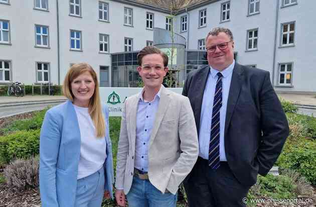 Till Sander übernimmt die Leitung der Asklepios Klinik Weißenfels, Hannah Gilles wechselt zum RHÖN-KLINIKUM Campus Bad Neustadt