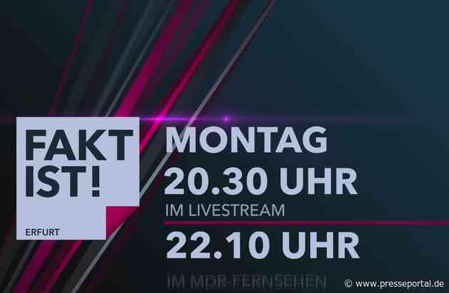 MDR-Talk „Fakt ist!“: Versprechen und Parolen – Was in Kommunen entschieden wird