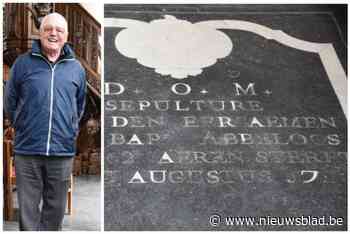 Frans (84) ziet droom uitkomen: “Grafsteen voorvader krijgt restauratie”