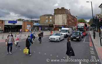 Holloway Road: Woman in hospital after crash near station