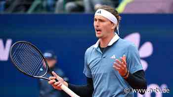 Frühe Pleite in München: Topfavorit Zverev schimpft sich gegen Nummer 106 raus