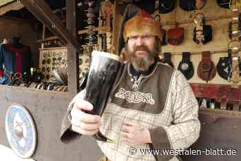 Mittelalterspektakel rund um den Neustadtmarkt in Warburg