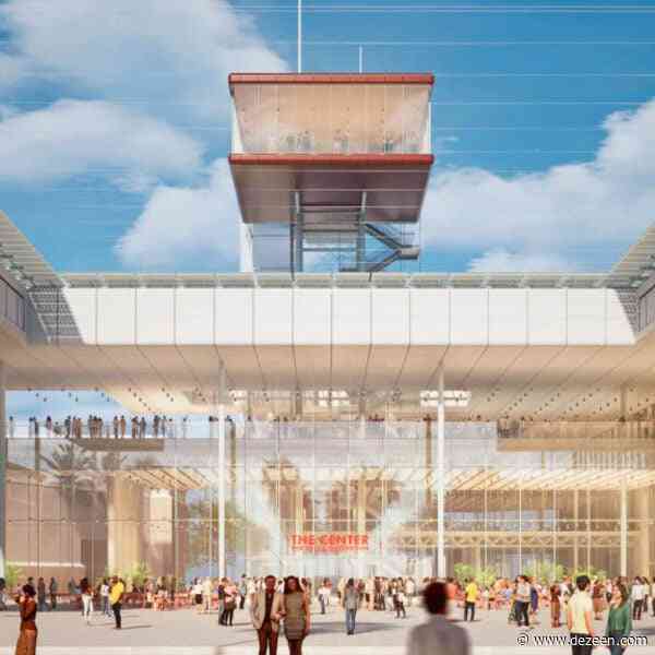 Renzo Piano unveils Boca Raton cultural centre topped with viewing box