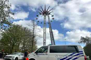 Vier meisjes zitten anderhalf uur vast in hoge attractie op openingsavond van Brugse Meifoor