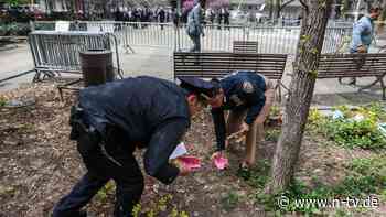 Vorfall bei Trump-Prozess: Mann zündet sich vor New Yorker Gericht an