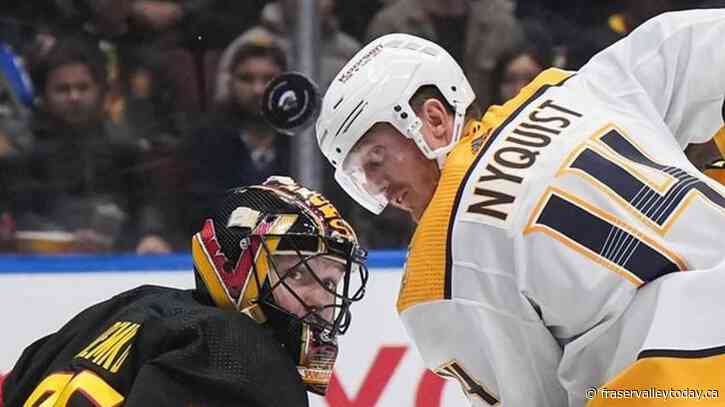 Canucks set to face Predators in first playoff appearance since 2020