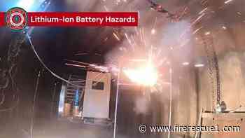 Mass. li-ion battery fires double the NFIRS-reported national average