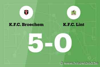 Wedstrijd tussen Broechem B en Lint eindigt in forfaitscore