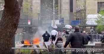 Man die zichzelf in brand stak bij rechtbank postte online-manifest: ‘Protest tegen wereldcoup’