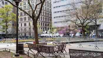 Trump-Prozess: Mann zündet sich vor Gerichtsgebäude an