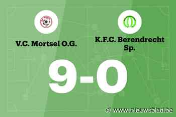 Mortsel OG zet zegereeks voort met winst op Berendrecht