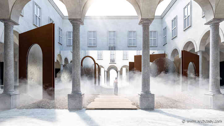 Monumental Outdoor Glass Installation to Be Unveiled at Milan Design Week