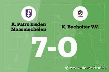 Patro Eisden Maasmechelen B verslaat Bocholter VV B