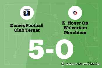 FC Dames Ternat overklast HO Wolvertem Merchtem B