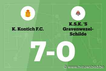 Kontich B toont wederom uitstekende vorm met zege op 's-Gravenwezel-Schilde