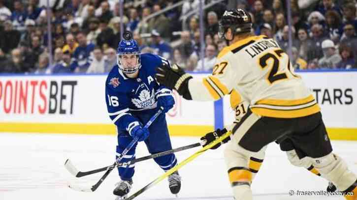 Maple Leafs, Bruins set to renew playoff hostilities: ‘Here we go again’
