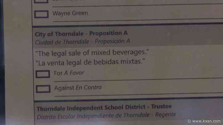 Mixed drinks election could bring new businesses to Thorndale