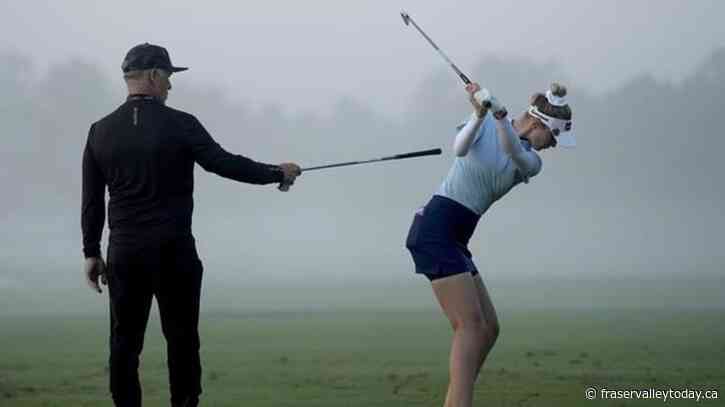 Nelly Korda 1 shot back through 36 holes at Chevron Championship as she chases 5th straight victory