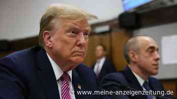 Trump-Prozess: Jury steht - Mann zündet sich vor Gericht an