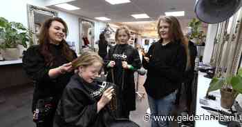 Ziggy, Bruce en Davie doneren hun haar voor stichting Haarwensen