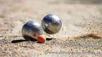 Boule-Boom in Nagold: Boccia oder Boule? Das ist hier die Frage