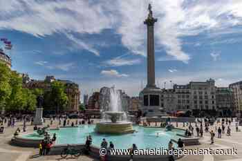 You face a £500 fine for doing this act in Trafalgar Square