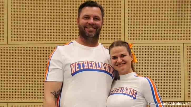 Rob (41) is cheerleader, maar valt wel op met zijn baard en tatoeages