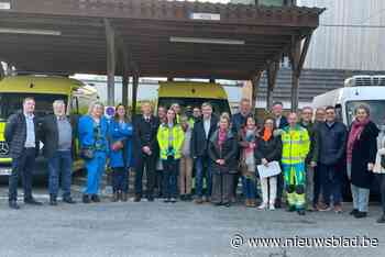 Ambulancedienst langs de Stationsstraat officieel ingehuldigd