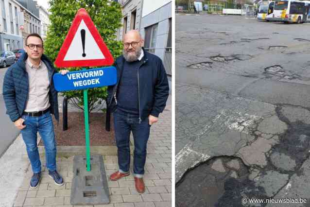 Oppositiepartij pleit voor dringend herstel en duurzame herinrichting stationsplein: “Toestand is ronduit gevaarlijk”