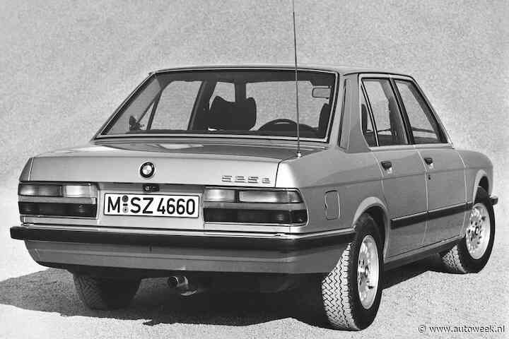 Ook 40 jaar geleden was er al een BMW 5-serie met 'e': de 525e