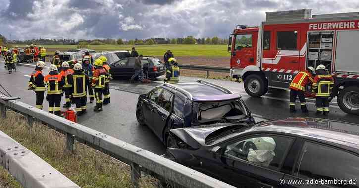 20 Verletzte nach Massenkarambolage auf der A70