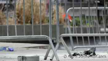 Man who set himself on fire outside Trump trial dies of injuries, police say