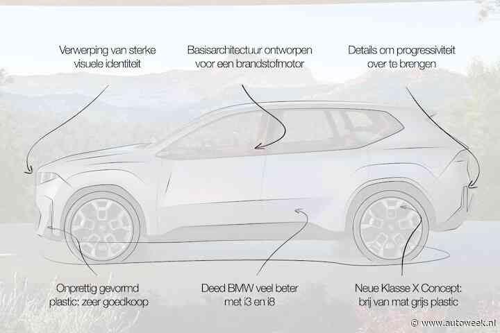 Designreview BMW Vision Neue Klasse X: ‘Gebrek aan respect voor verleden en aan durf’