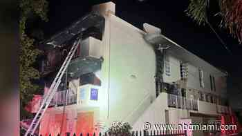 Multiple people displaced after large overnight fire breaks out in Little Havana