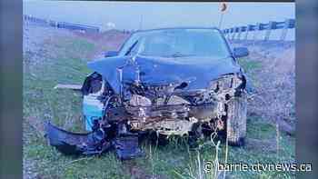 Charges laid in early morning crash on Highway 400