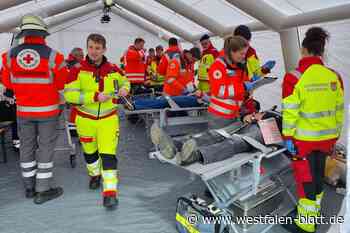 Großübung in Willebadessen macht die Stadt zur Blaulichtmeile