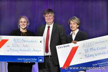 Bas Birker brengt De Populier aan het lachen op uitnodiging van Rotary Westmalle-Kempen