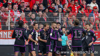 Union gegen FC Bayern im Live-Ticker: Kane erhöht kurz vor der Pause per Freistoß