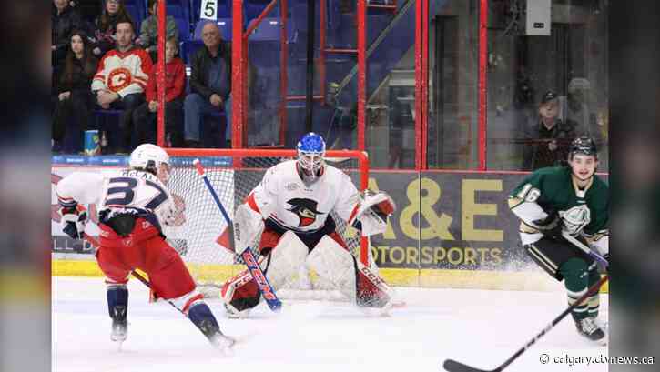 Hicks stops 43 shots as Brooks Bandits down Okotoks 4-0 in BCHL series opener