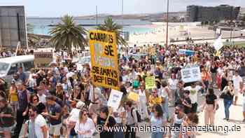 Proteste gegen den Massentourismus auf den Kanaren